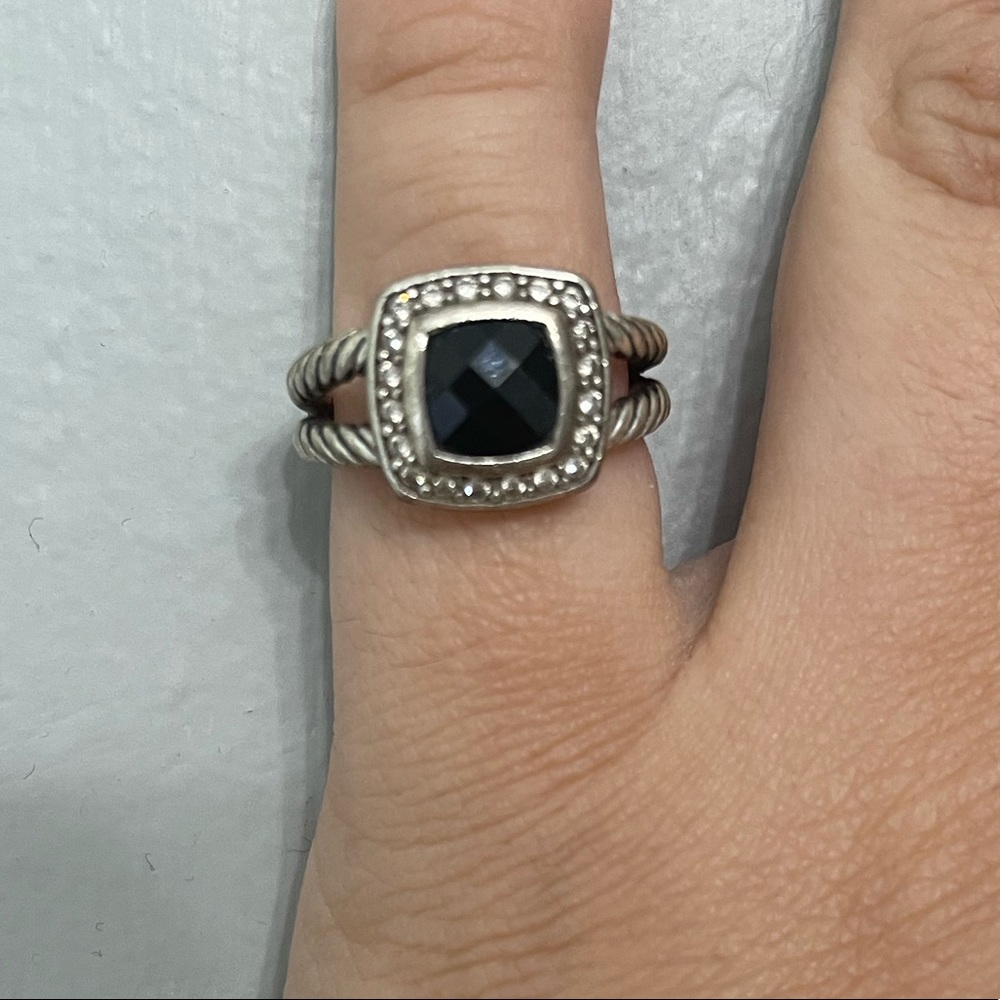 David Yurman Black Onyx Ring